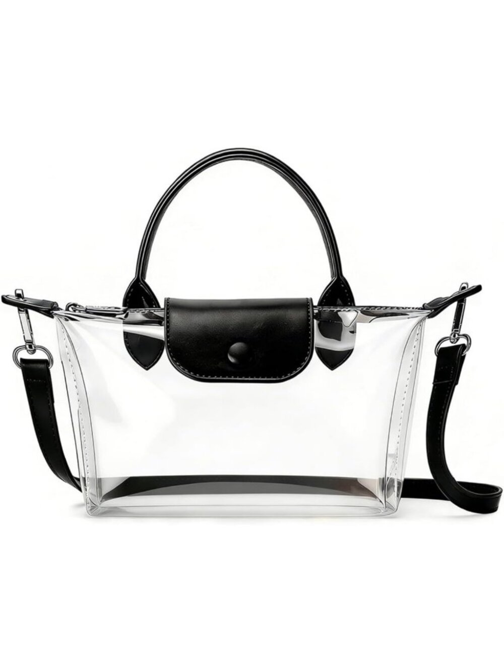 Clear Stadium Event Bag | Small Waterproof Crossbody Purse for Concerts & Sports